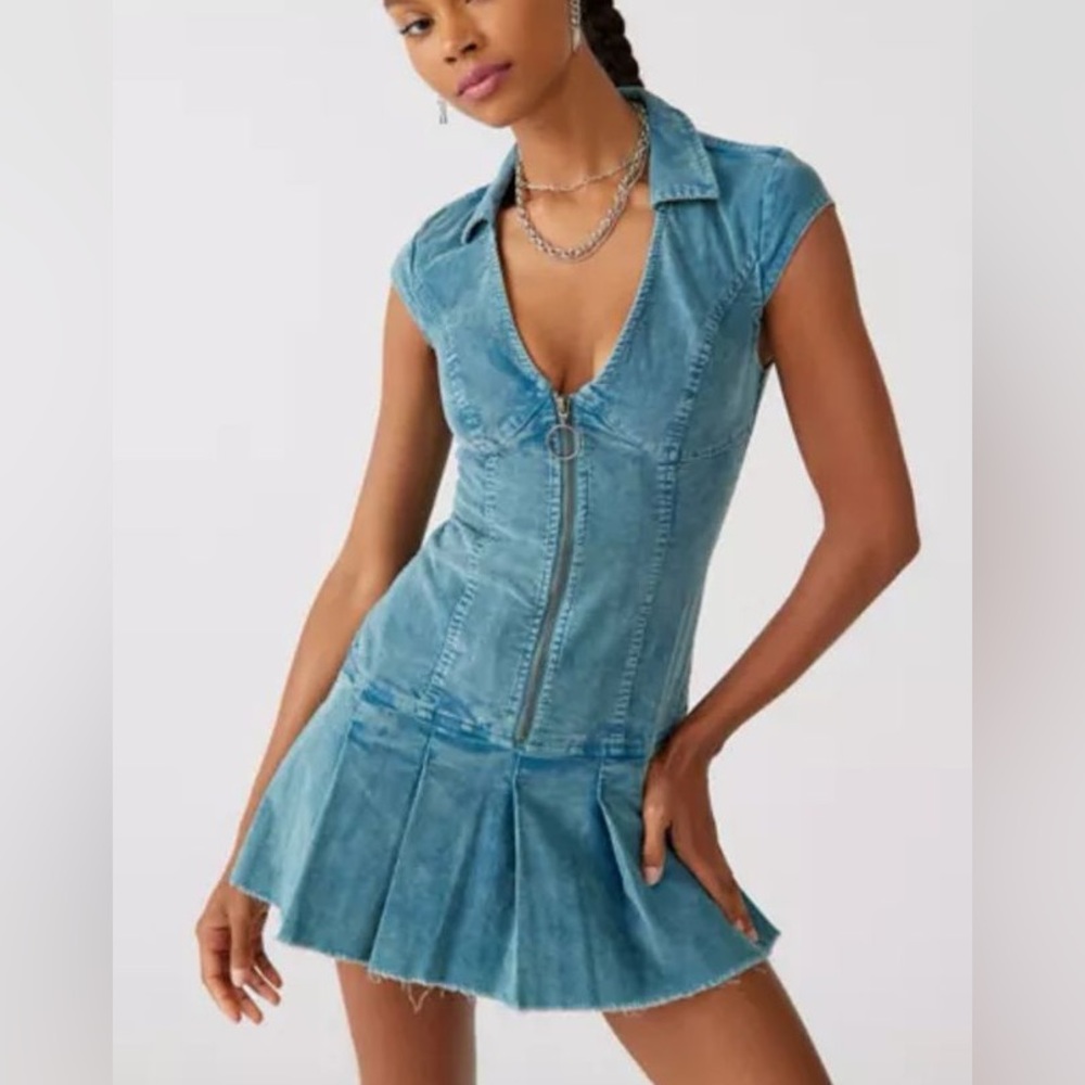 Urban Outfitters corduroy mini dress
